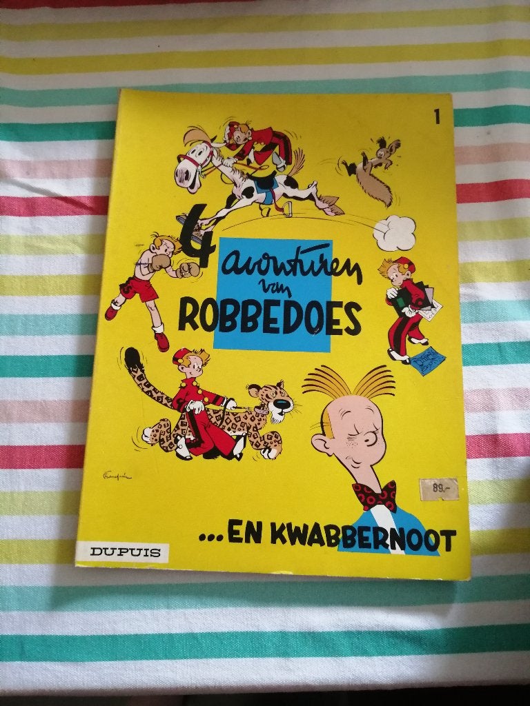 Robbedoes strips deel 1, Plusieurs BD, Enlèvement ou Envoi, Utilisé, FRANQUIN