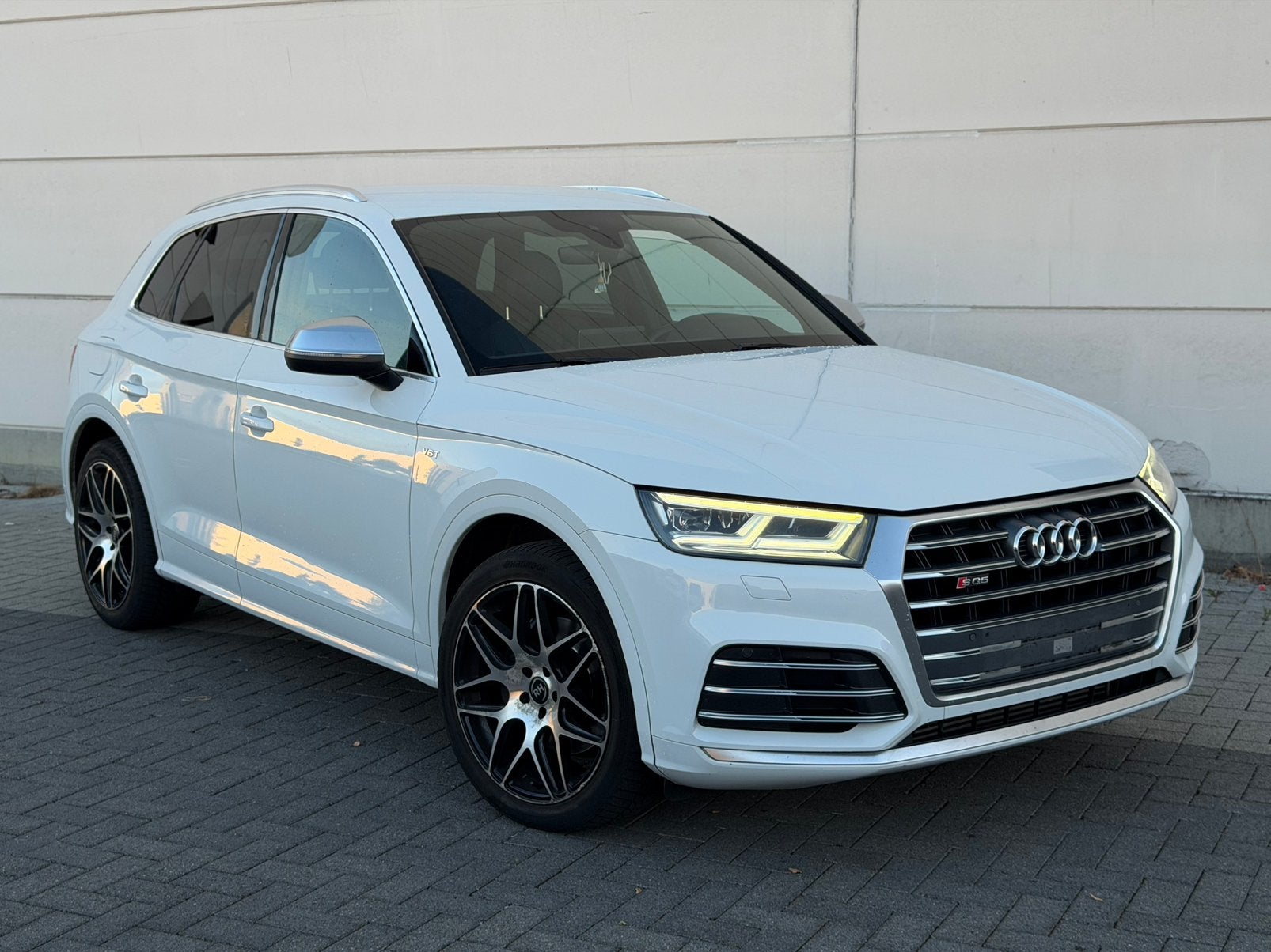 Audi SQ5 Quattro 2018 topwagen cockpit, Auto's, Automaat, Wit, Bedrijf, SUV of Terreinwagen
