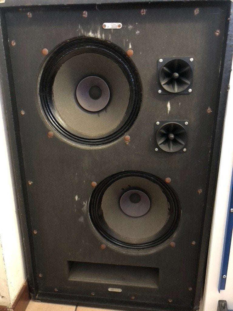 VINTAGE SPEAKERS 2X, TV, Hi-fi & Vidéo, Enceintes, Enlèvement, Utilisé, 120 à 150 watts, Autres types