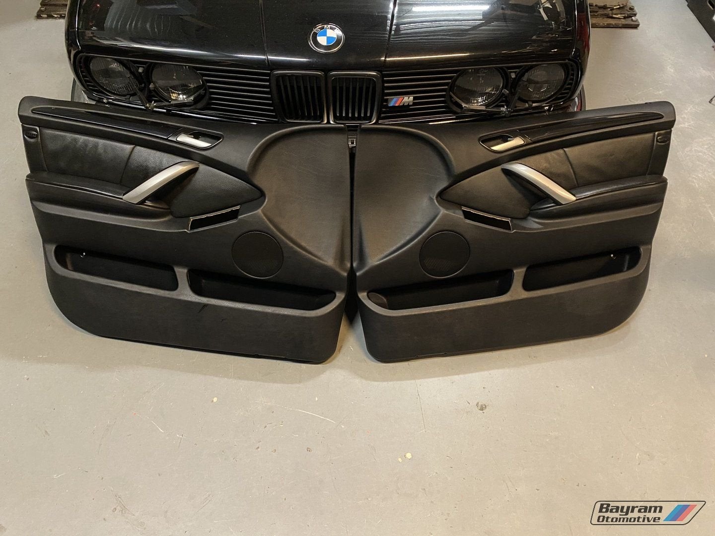 Bmw X5 deurpaneel links rechts zwart leder deurpanelen X5 m, Auto-onderdelen, Gebruikt, -, -, Ophalen of Verzenden