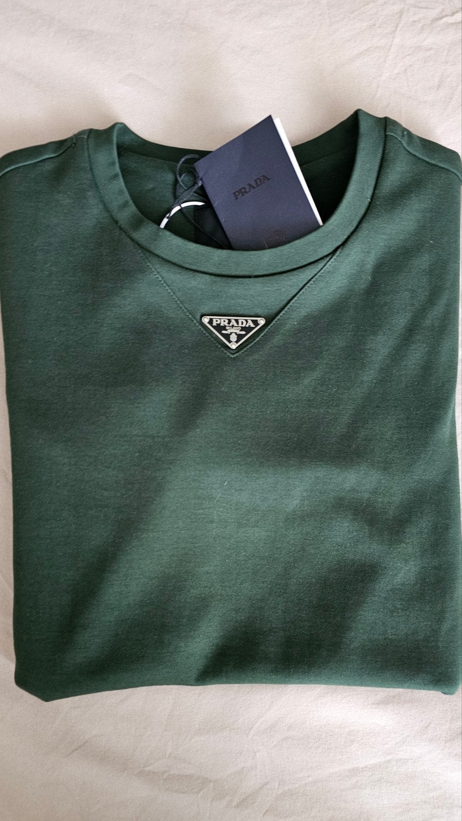 T-shirt prada - vert - Taille S oversized, Vêtements | Hommes, Enlèvement ou Envoi