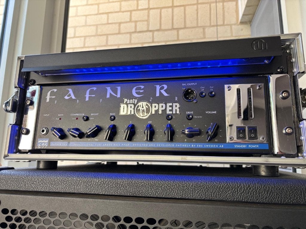 EBS Fafner TD600 – Pro-Flightcase met verlichting, Ophalen, Zo goed als nieuw, Basgitaar, 100 watt of meer