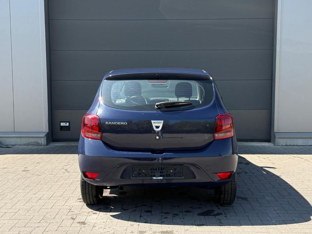 Dacia Sandero benzine 37000km, Auto's, Voorwielaandrijving, 898 cc, Stof, Blauw