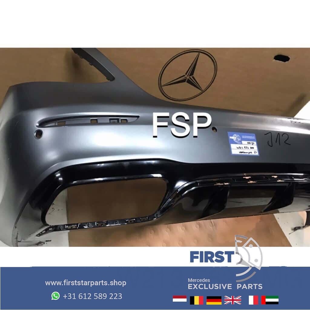 W213 S213 E63 AMG ACHTERBUMPER + DIFFUSER Mercedes E Klasse, Auto-onderdelen, Gebruikt, -, Ophalen of Verzenden, Achter
