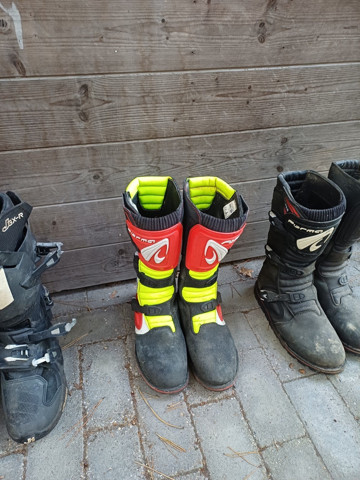 crossboten, Motoren, Ophalen