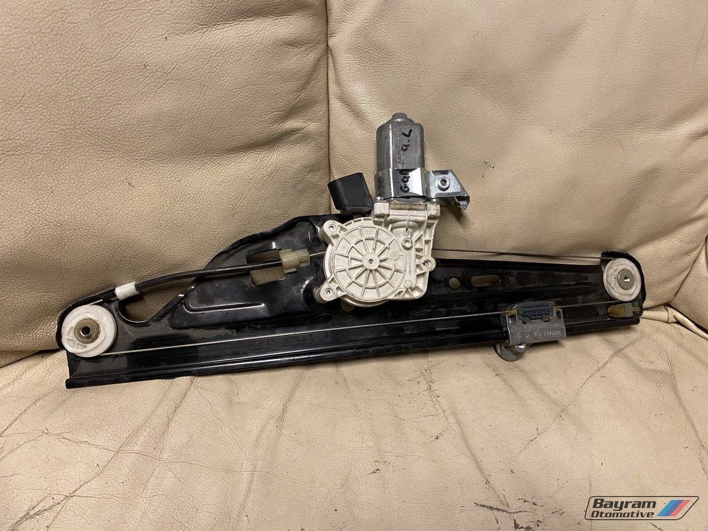 Bmw E60 elekt raammotor met mechaniek rechts achter 5-serie, Gebruikt, -, -, Ophalen of Verzenden