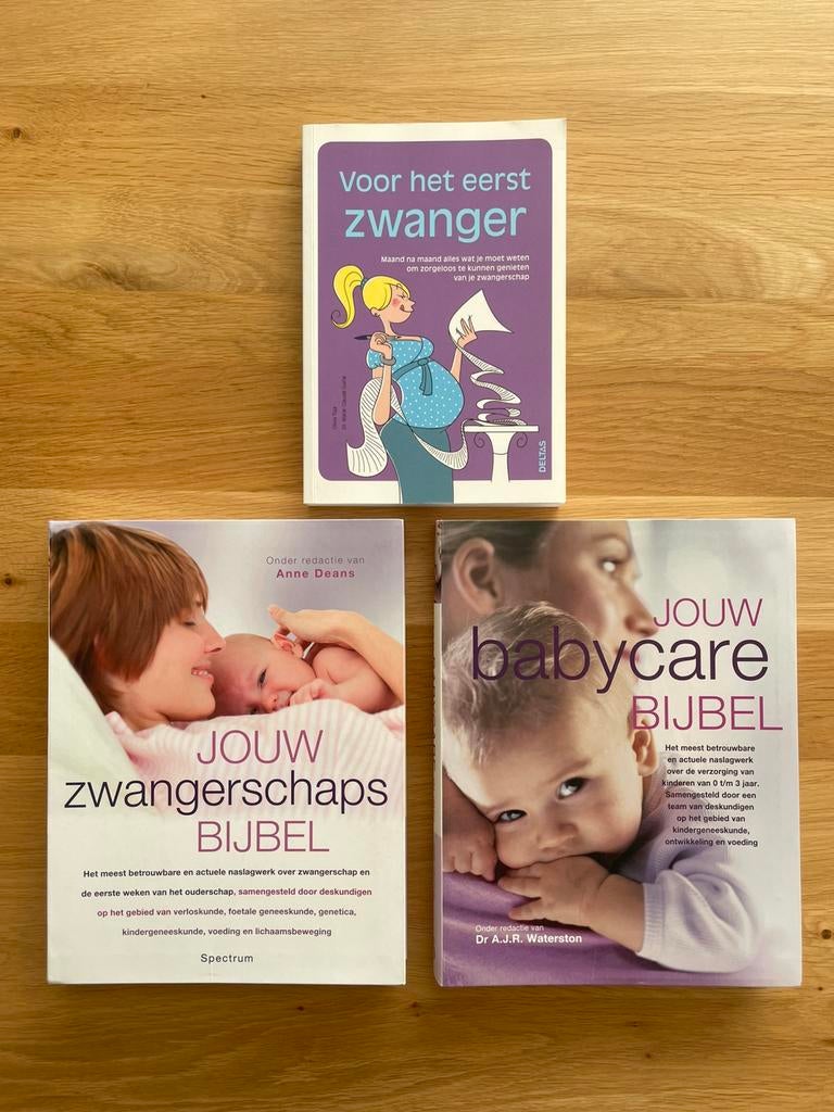 Zwangerschapsboeken - 3 stuks, Boeken, Ophalen of Verzenden, Zo goed als nieuw