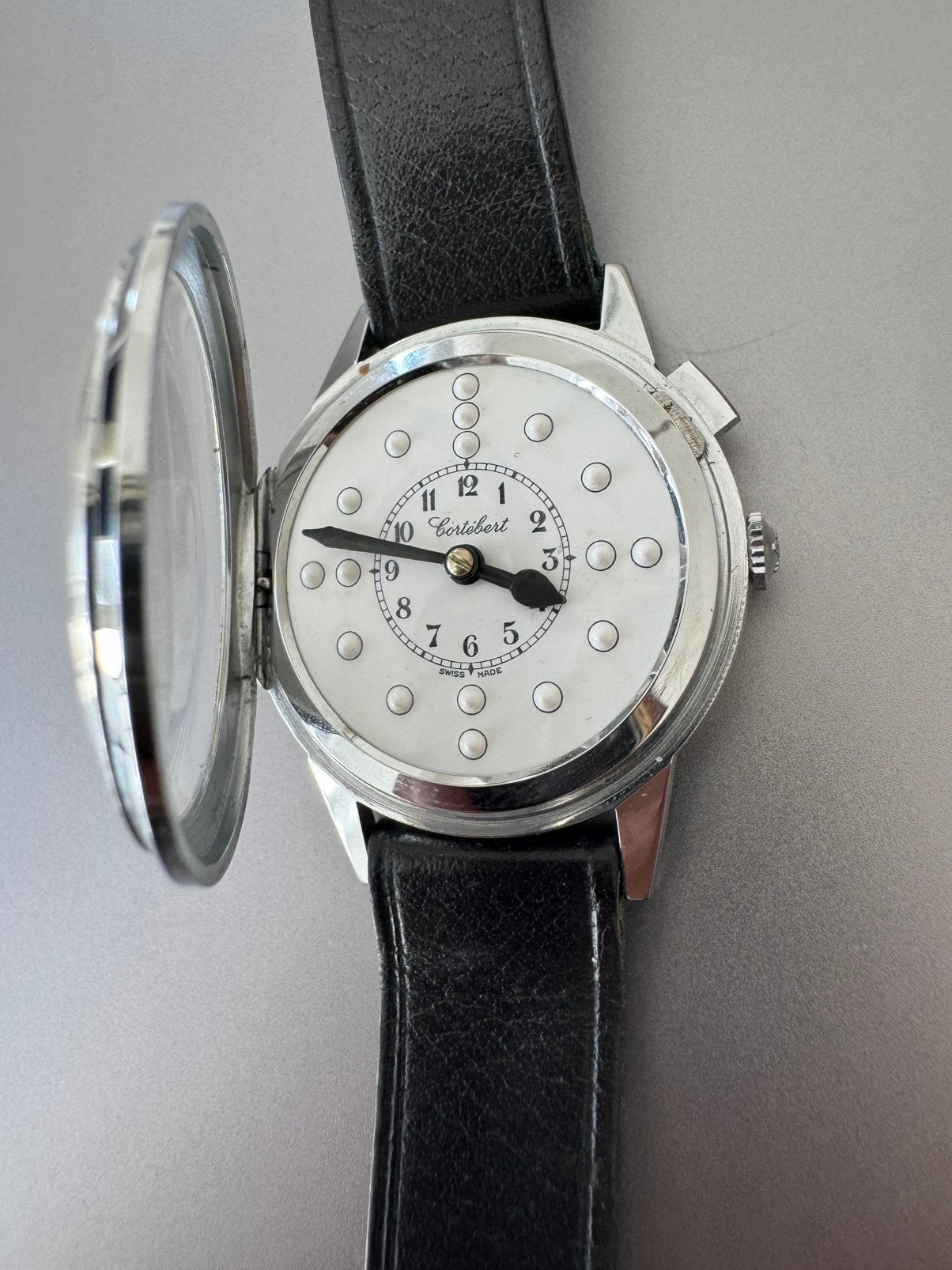 Montre Cortébert / Grand Prix pour Malvoyants - Braille, Enlèvement ou Envoi