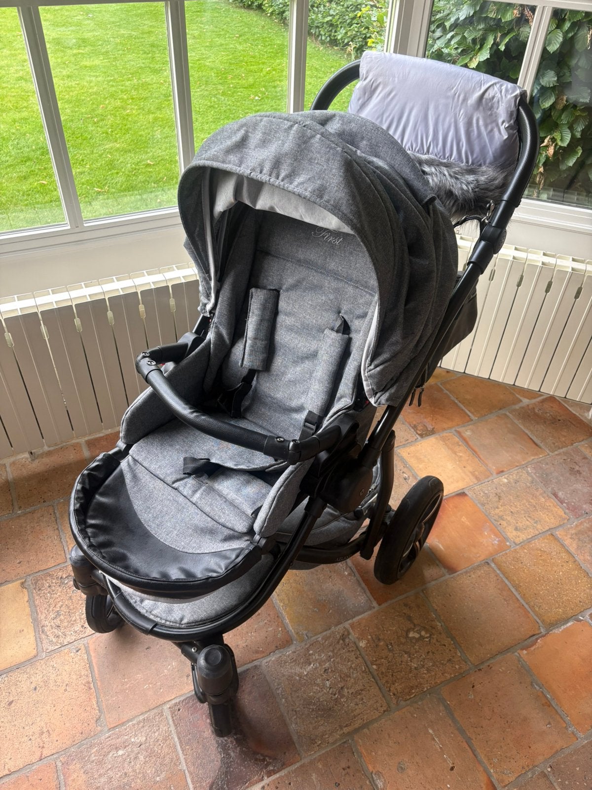 First kinderwagen Atlanta, Kinderen en Baby's, Ophalen, Zo goed als nieuw