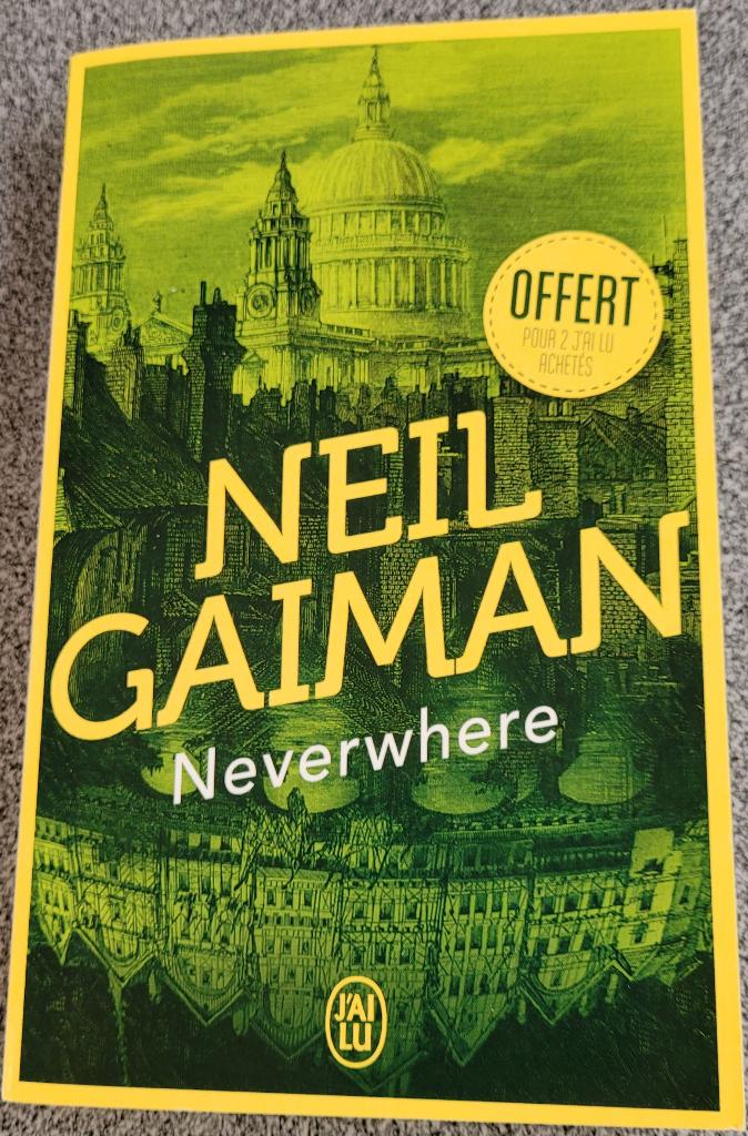️ Fantasy Urbaine : "Neverwhere" – Neil Gaiman, Boeken, Fantasy, Zo goed als nieuw, Ophalen