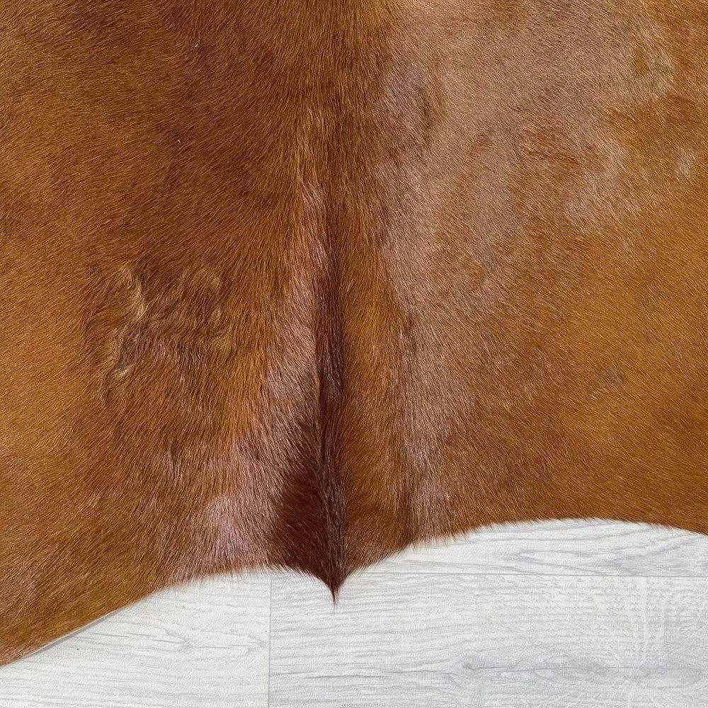 Koeienhuid bruin wit Hereford 205x205cm | Lederstore, Meerkleurig, Wandkleed, Nieuw, Ophalen of Verzenden