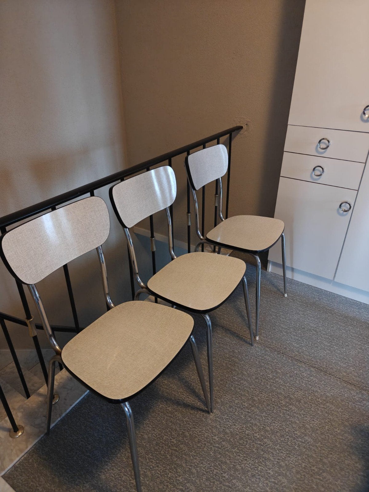 4 vintage stoelen, Ophalen