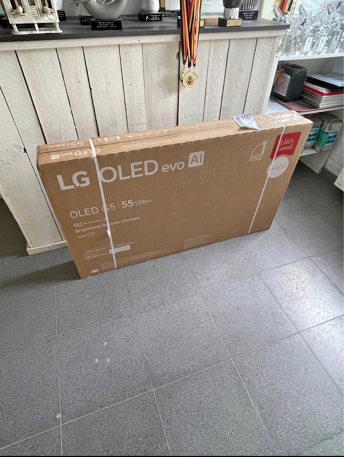 LG G5 55" OLED, TV, Hi-fi & Vidéo, Enlèvement, Neuf, OLED, LG