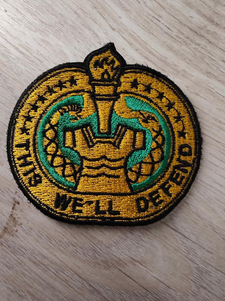 écusson instructeur de l armée us, Collections, Enlèvement ou Envoi