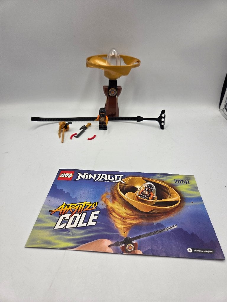 Lego NInjago 70741 Airjitzu Cole Flyer, Lego, Ophalen of Verzenden, Zo goed als nieuw, Inclusief instructies