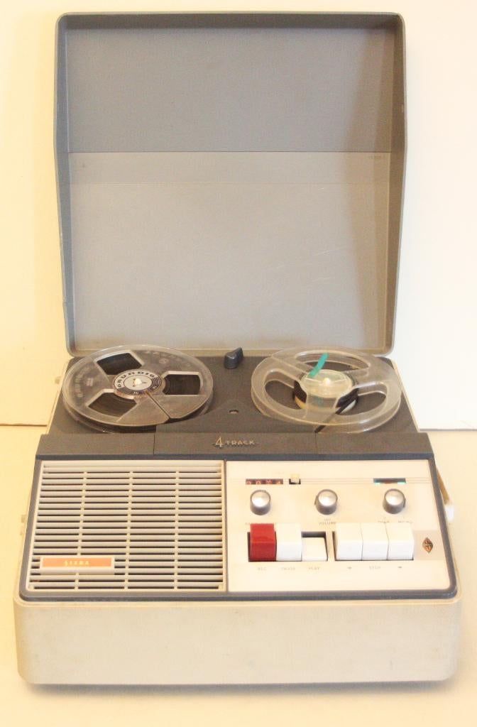 Siera SA9120A Bandrecorder / Uit 1964 / Made In Belgium, Audio, Tv en Foto, Ophalen of Verzenden, Bandrecorder, Met banden