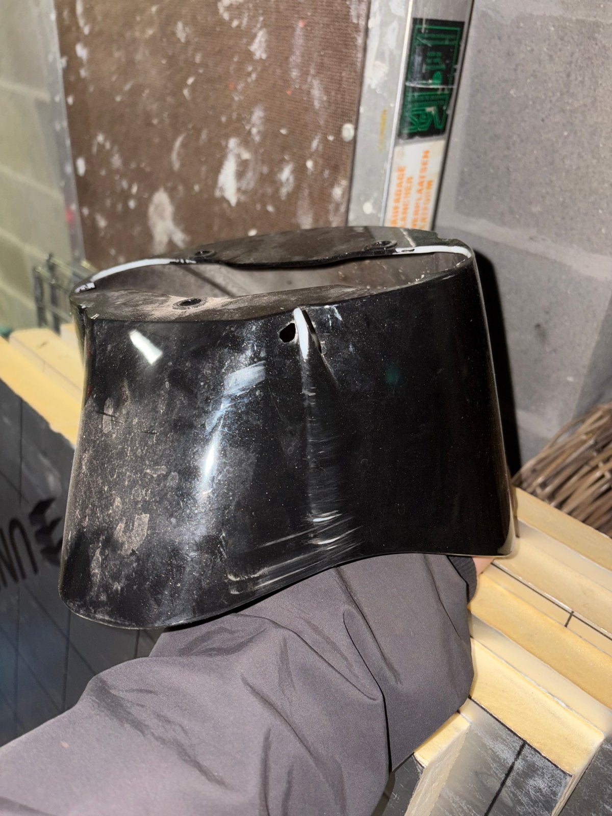 voorspatbord piaggio zip glans zwart, Ophalen, Voor