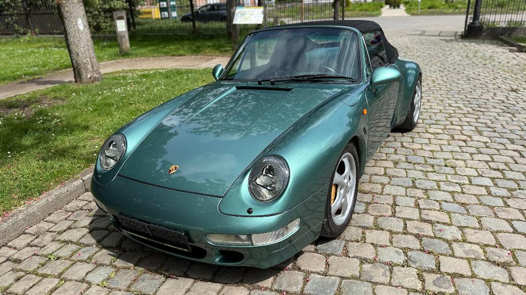 Porsche 993 Carrera 4 Cabrio - Belgische wagen, Auto's, https://public.car-pass.be/vhr/b7cc5f1f-a618-4897-97e7-32ab160d18fa, Cabriolet
