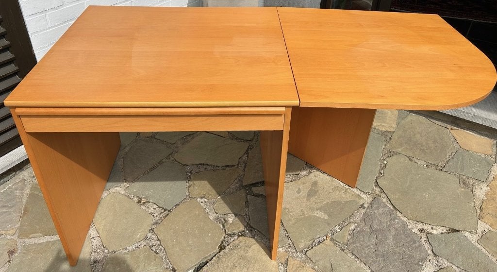 Bureau IKEA "Anton" + bloc, Enlèvement, IKEA, Utilisé, Brun