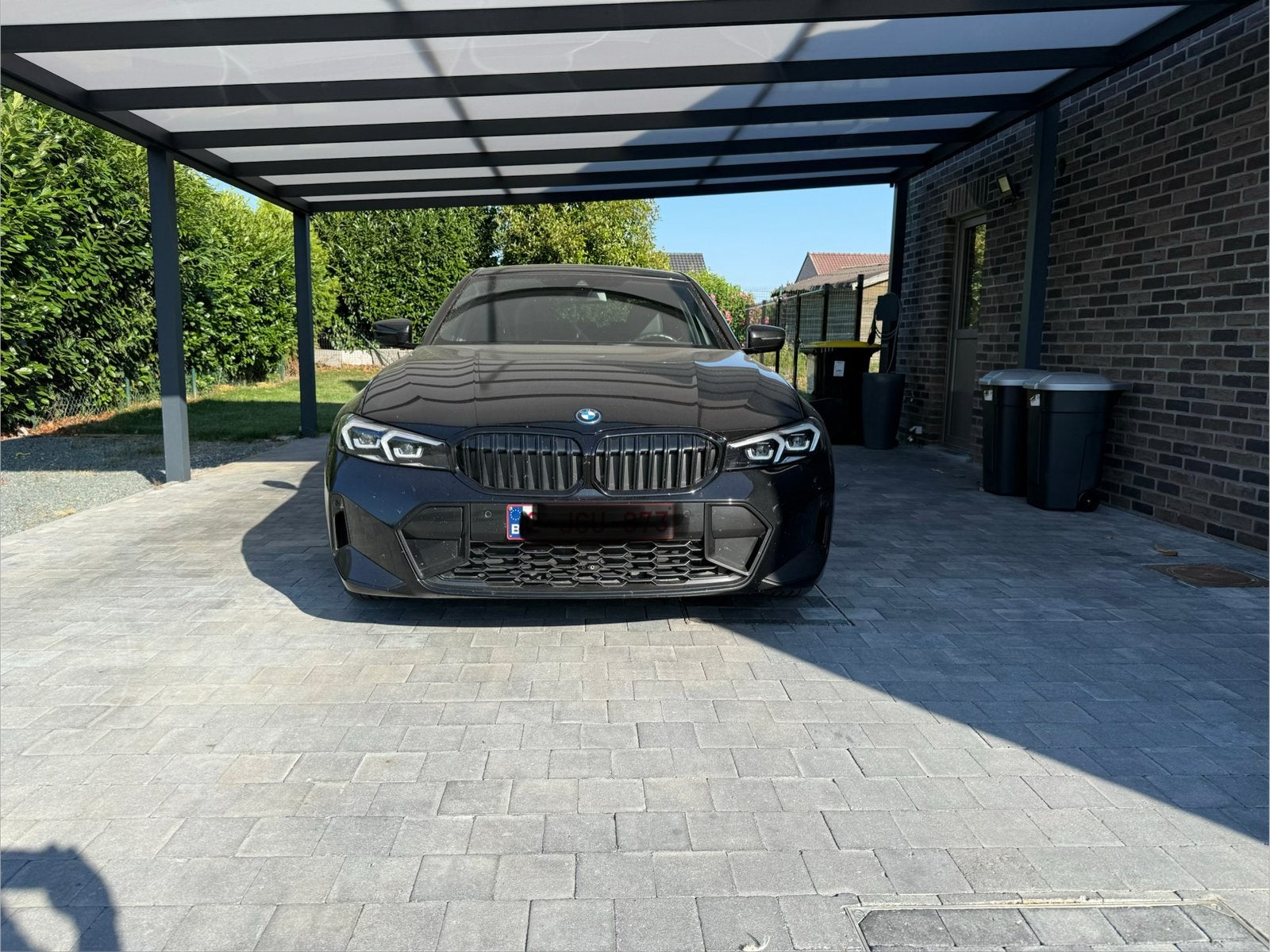 BMW 320e, Autos, Cuir, Achat, Phares entièrement LED, Noir