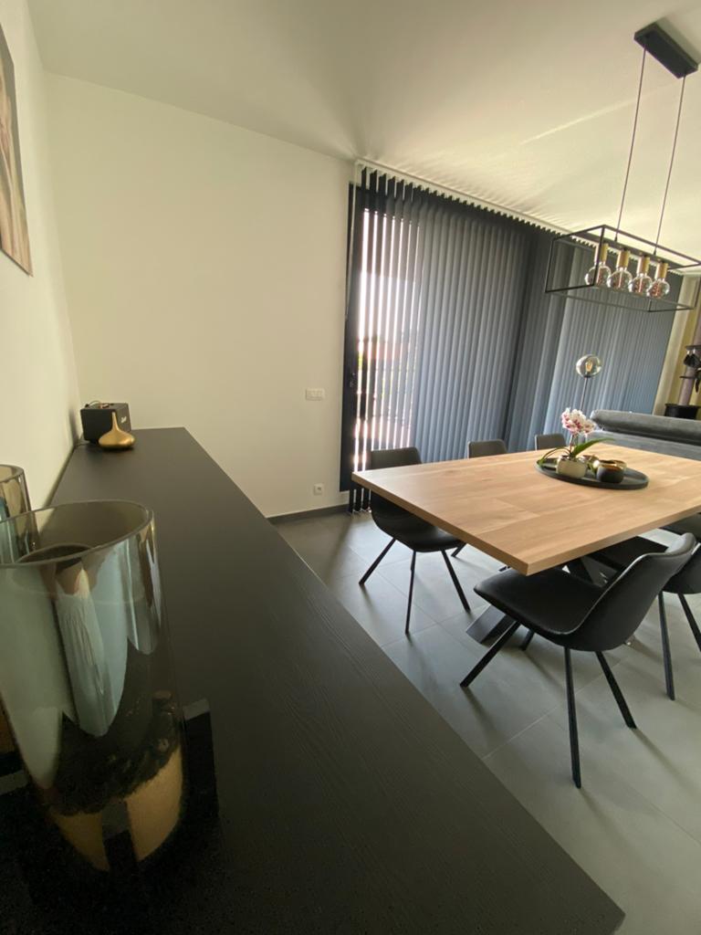 Eetkamertafel Evan portofino sterpoot, Huis en Inrichting, Tafels | Eettafels, Ophalen, Zo goed als nieuw, Vijf personen of meer