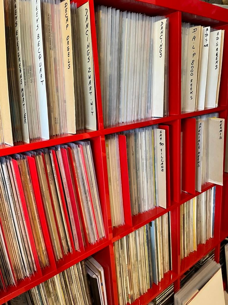 Groot lot lp’s decap - mortier - draaiorgel, Verzamelen, Ophalen, Gebruikt, Cd of Plaat