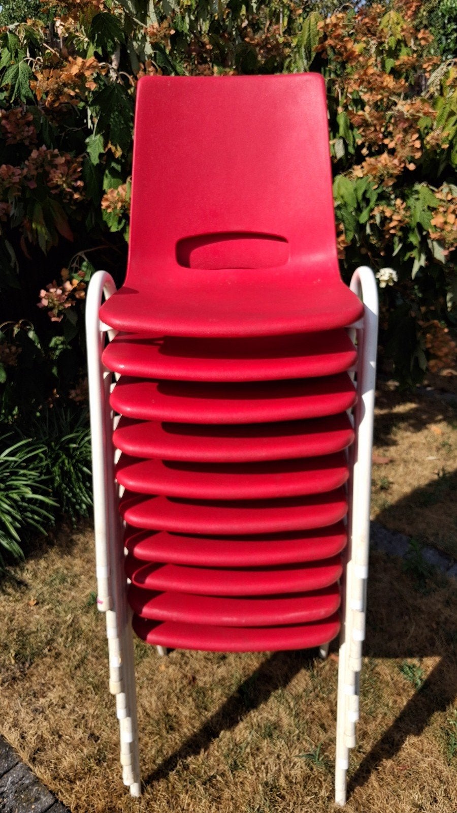 stoelen, Ophalen, Plastic