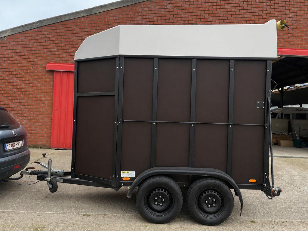 Paardentrailer 1,5, Dieren en Toebehoren, Paarden en Pony's | Trailers en Aanhangwagens, Ophalen, Zo goed als nieuw