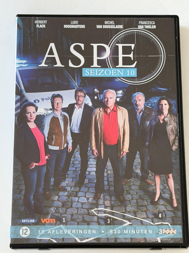 Aspe - Seizoen 10 (DVD), Cd's en Dvd's, Gebruikt, Misdaad, Nederlands, Ophalen of Verzenden