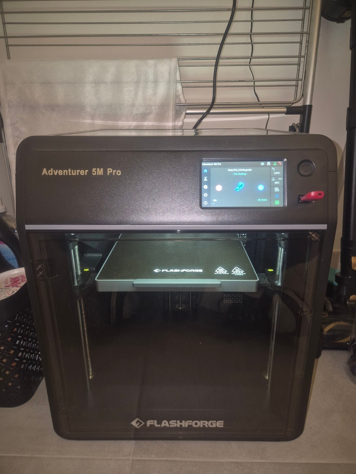 3D-printer flasforge 5M pro + filamenten, Computers en Software, 3D Printers, Ophalen of Verzenden, Ingebouwde Wi-Fi, Filament