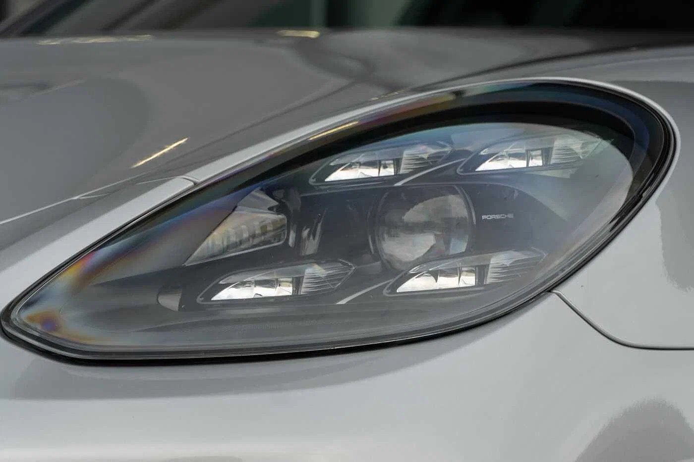 Porsche Panamera 4S E-Hybrid Bose Pano 18-way Innodrive Spor, Autos, Cuir, Argent ou Gris, Achat, Entreprise