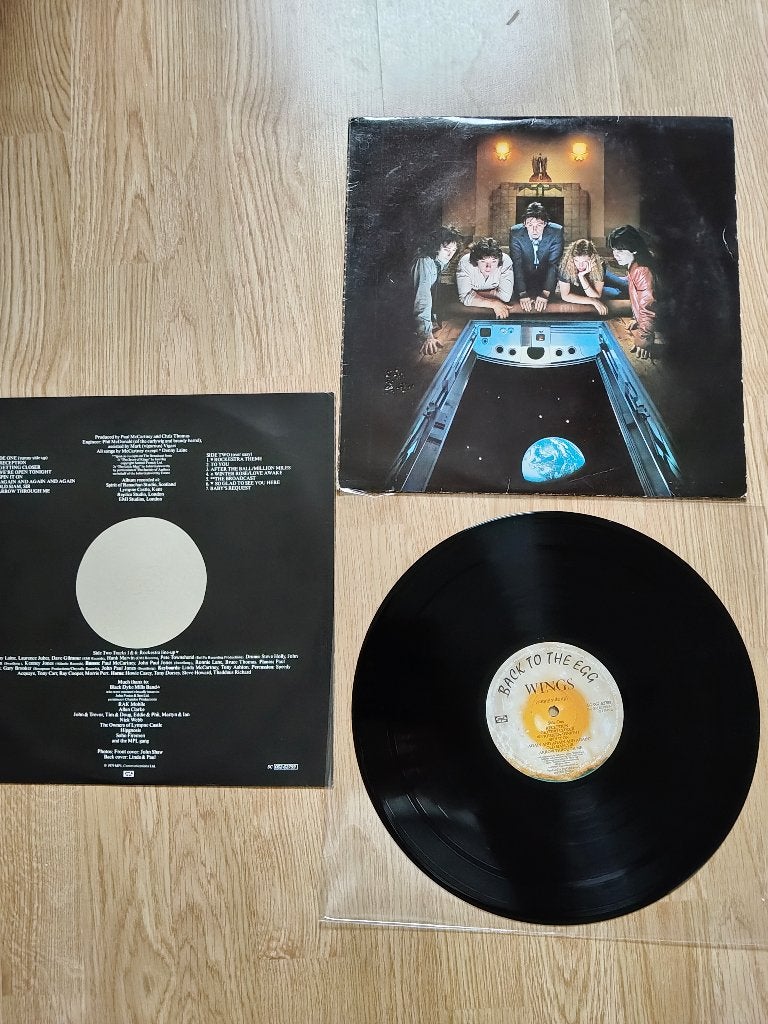 WINGS MCCARTNEY BEATLES BACK  TO THE EGG LP, CD & DVD, Vinyles | Rock, Pressage original, Envoi