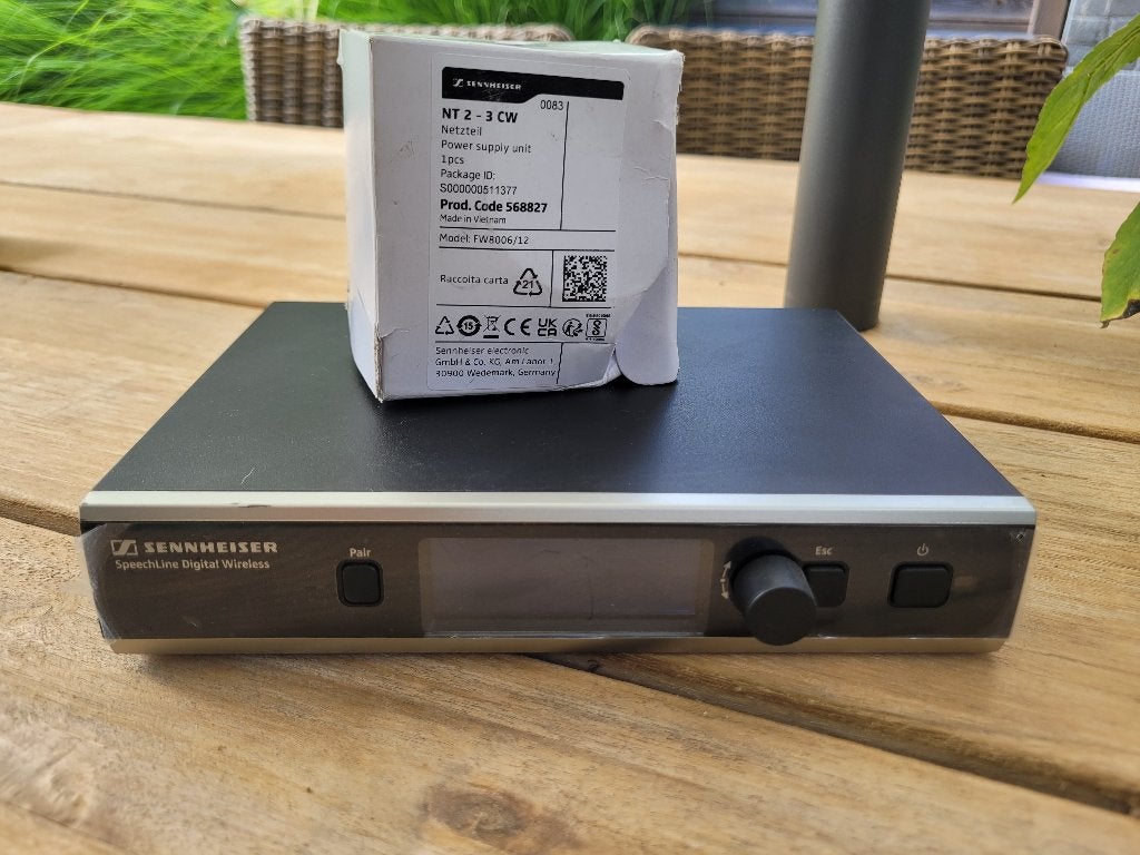 Sennheiser SL RACK RECEIVER DW, Muziek en Instrumenten, Ophalen of Verzenden, Nieuw, Draadloos