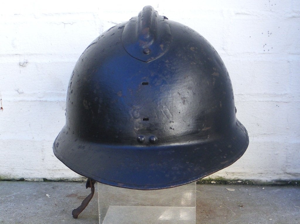 Coque de casque belge (grande taille) Gendarmerie mobilisée, Envoi, Armée de terre, Casque ou Béret