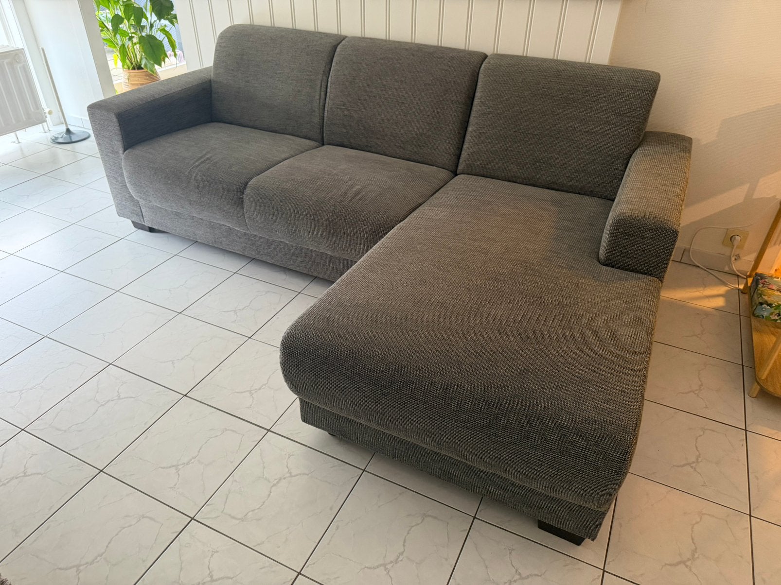 Hoekzetel, Huis en Inrichting, Ophalen, Zo goed als nieuw, Stof