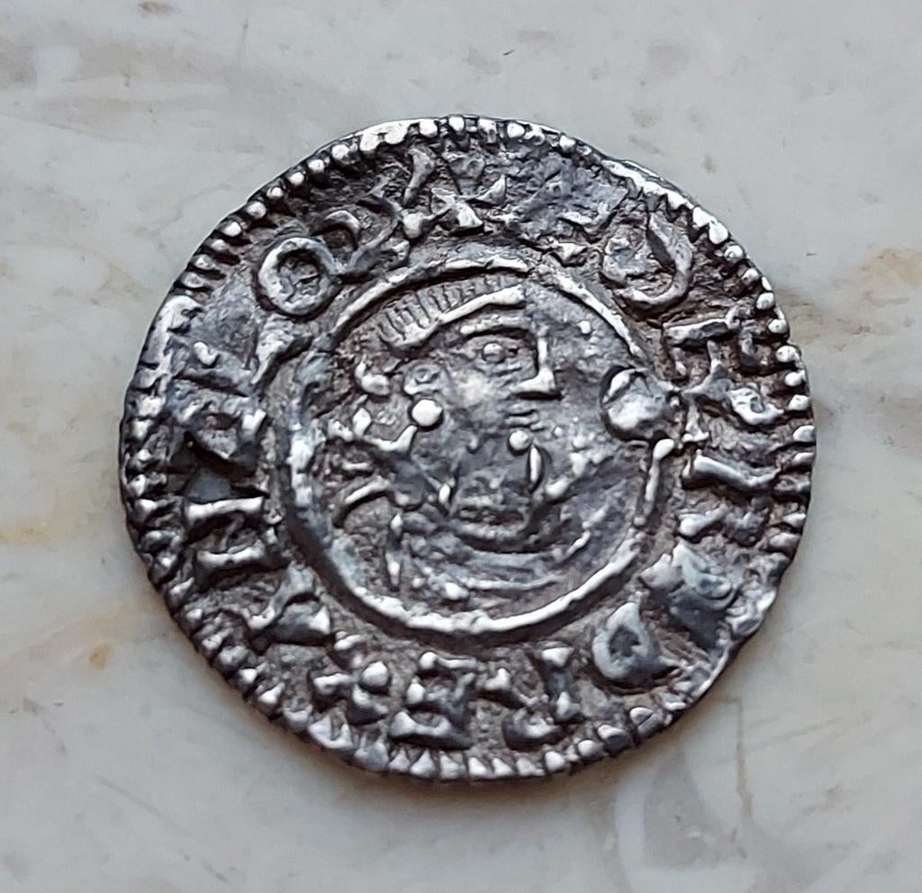 Engeland : First hand Penny 978 - 1016 Aethelred II, Ophalen of Verzenden, Losse munt, Zilver
