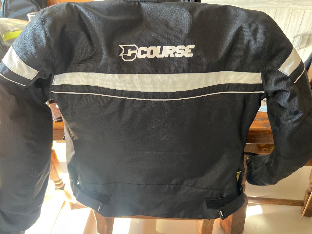 Motorjas course maat 36, Motoren, Kleding | Motorkleding, Ophalen, Tweedehands, Kinderen, Jas | textiel