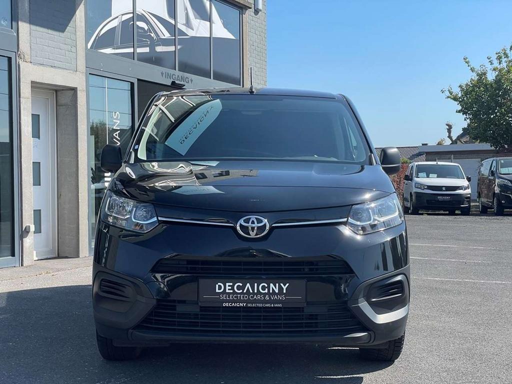 Toyota Proace City 1.5D 102PK L1 *Trekhaak*Airco*Cruise Con, Auto's, 75 kW, 0 kg, Zwart, Bedrijf