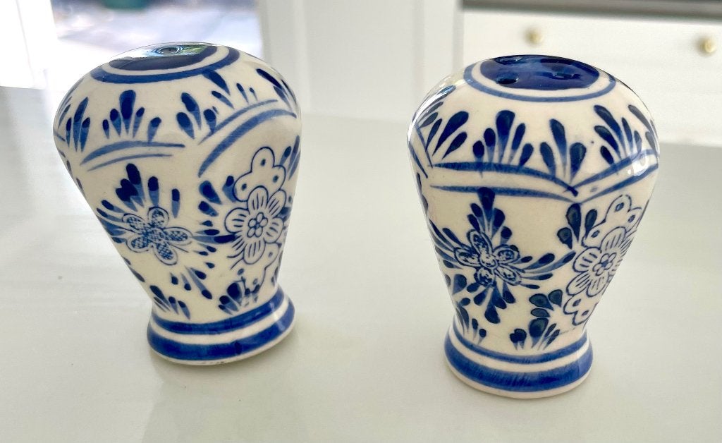 Vintage Zout en peper stel, Ophalen of Verzenden