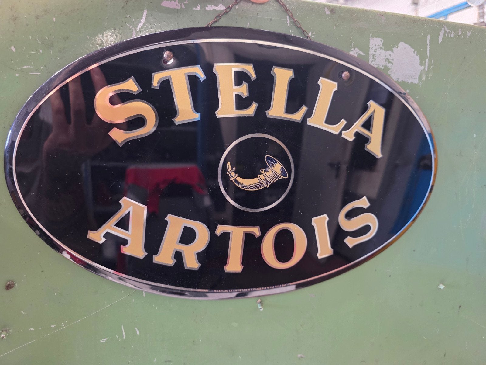panneau d'affichage Stella Artois, Collections, Enlèvement ou Envoi, Panneau publicitaire