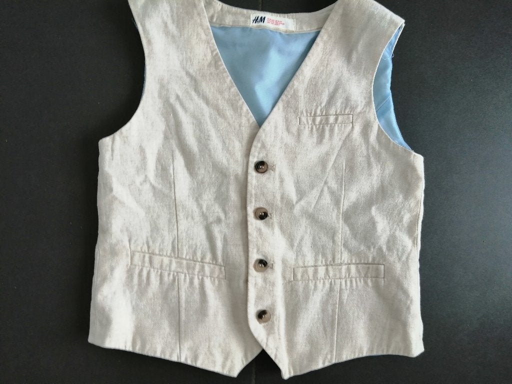 kostuum vest 8-9 jaar, Kinderen en Baby's, Ophalen of Verzenden, Zo goed als nieuw, Jongen, Jas