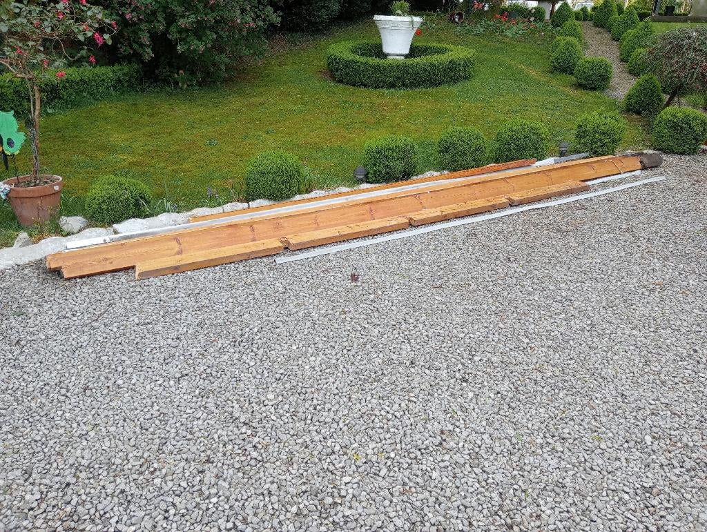 bois, Gebruikt, 25 tot 50 mm, Grenen, 300 cm of meer