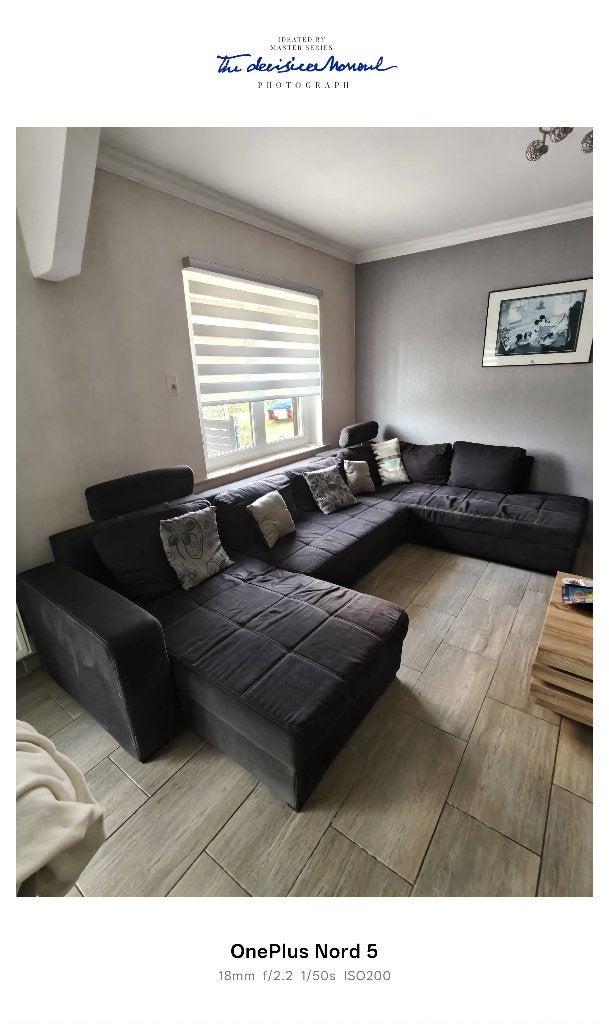 Salon 6-8 places, Maison & Meubles, Canapés | Salons, Utilisé, Banc d'angle, Quatre personnes ou plus, 300 cm ou plus, Tissus