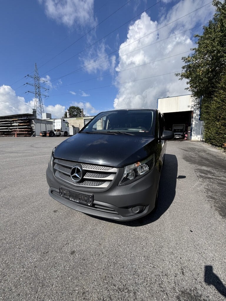 Mercedes-Benz Vito 114CDI, Auto's, 100 kW, Euro 6, Zwart, Bedrijf
