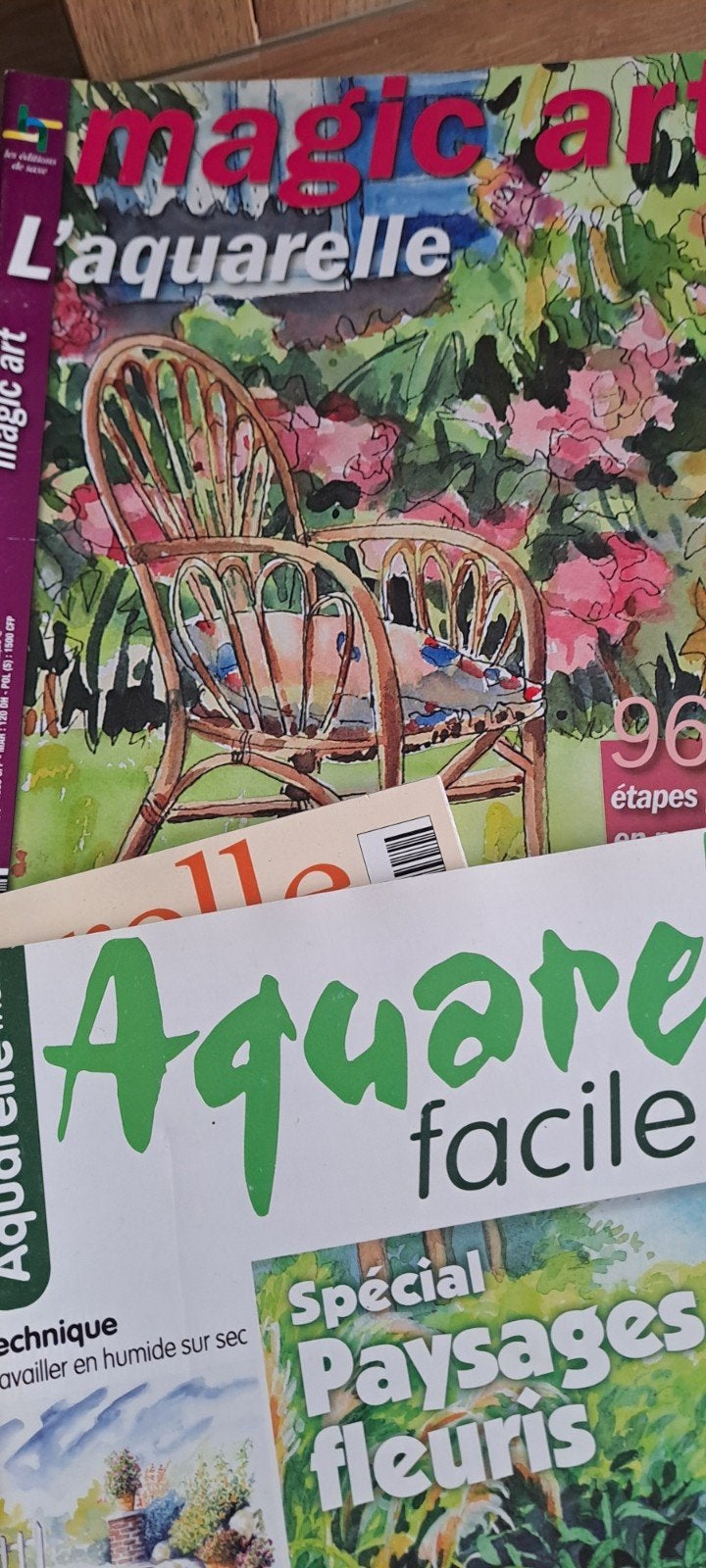 8 boeken om te aquarellen met patronen, Ophalen of Verzenden
