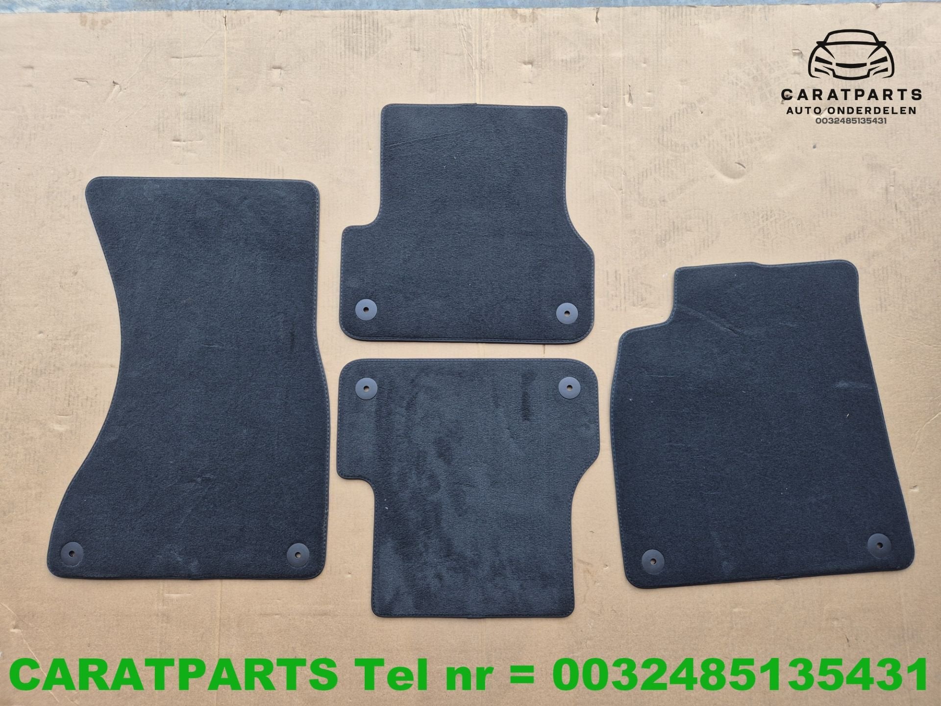 4G0864450B 4G1863691D Jeu de tapis Audi A6 Tapis de sol A6 A, AUDI AG, Auto-Union-Strasse 1
85045  Ingolstadt, DE, Audi, Utilisé