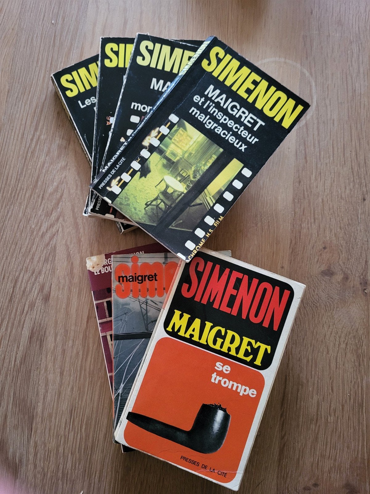 Paquet de livres de poche Maigret, Georges Simenon, Livres, Enlèvement ou Envoi, Utilisé, Simenon Georges