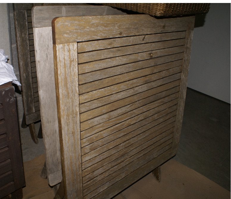 SACRIFIE 188 € 17 CHAISES/FAUTEUILS + 6 TABLES JARDIN,  BOIS, Tuin en Terras, Ophalen, Hout, Inklapbaar