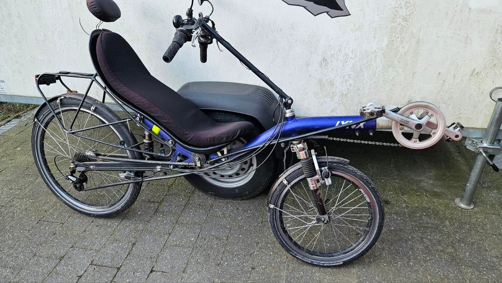 Ligfiets met bovenstuur, Enlèvement