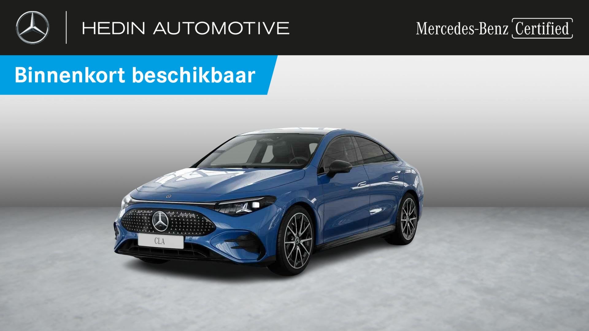 Mercedes-Benz CLA-klasse 250+ Coupé Sport Edition | Night P, Auto's, Mercedes-Benz, Automaat, Gebruikt, Blauw, 200 kW